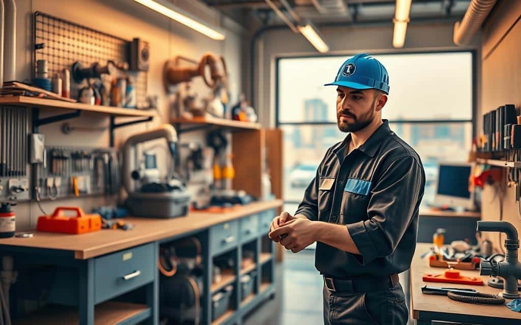 فني صحي جمعية الشعب