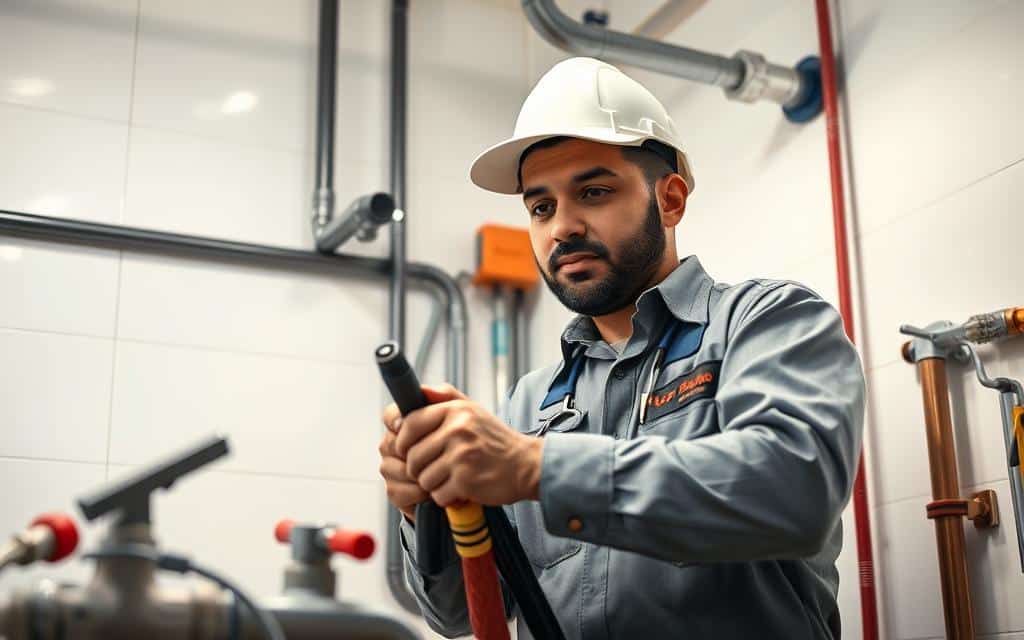 فني صحي جمعية الوفرة