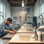 فني صحي جمعية أنجفة