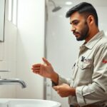 فني صحي جمعية الرابية