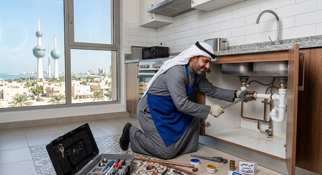 فني صحي الكويت | سباك شاطر يصلك فوراً - الخبراء